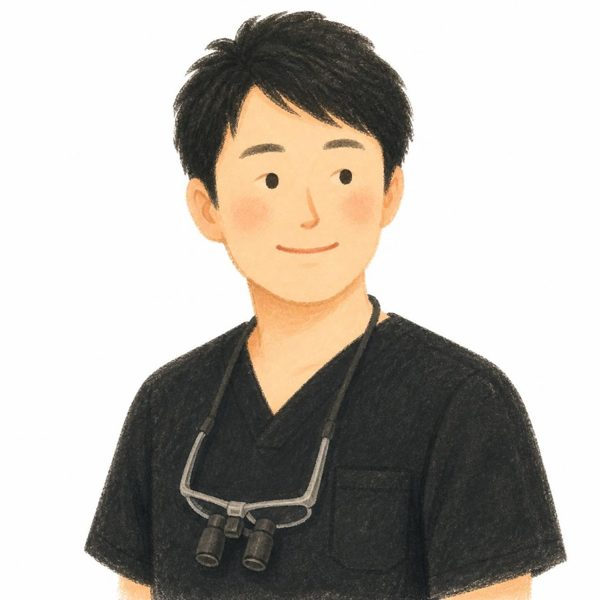 歯科医師（男性）のイラスト